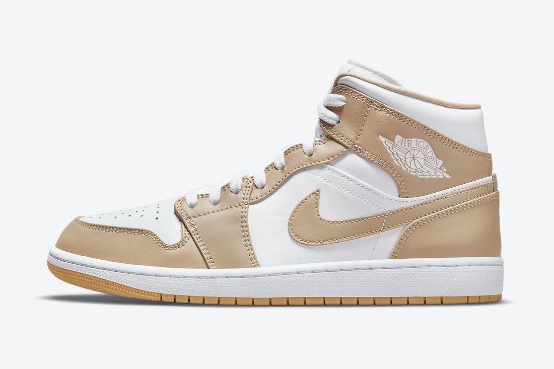 Air Jordan 1 Mid 'Tan Gum'